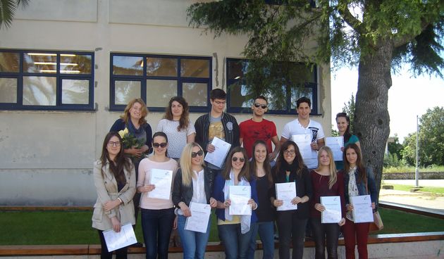 Hotelijersko-turistička i ugostiteljska škola u Zadru organizirala je i provela ispite za međunarodno priznate DELF diplome u poznavanju francuskog jezika i za DSD – njemačku jezičnu diplomu