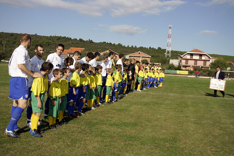 Hajduk – Zlatna Luka, Prijateljska utakmica povodom 75 godina osnivanja NK Zlatna luka