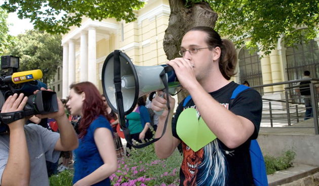 Studentski prosvjed: Zagrlimo rektorat