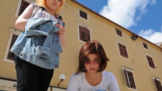 Zadar, 220413
Freeze flash mob performans zadarskih srednjoskolaca na Narodnom trgu.
Na fotografiji: detalj s performansa
Foto: Luka Gerlanc / CROPIX Zadar, 220413
Freeze flash mob performans zadarskih srednjoskolaca na Narodnom trgu.
Na fotografiji: detalj s performansa
Foto: Luka Gerlanc / CROPIX