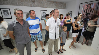 Izložba Dina Devića i Gorana Kneževića u galeriji ZadArt