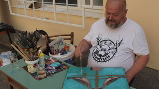 Prva likovna kolonija ‘Zmajević’ završena je u svom trodnevnom održavanju u nedjelju 28. svibnja u Nadbiskupskom sjemeništu ‘Zmajević’ u Zadru.