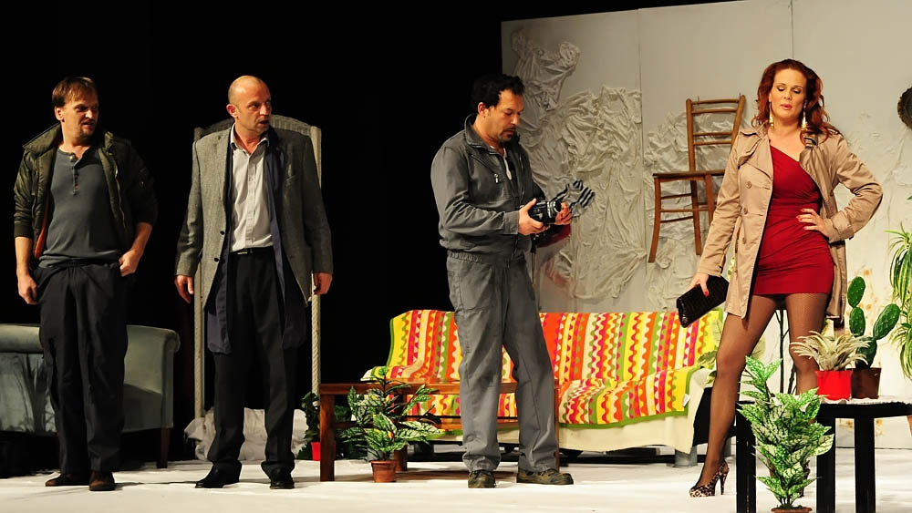 Predstava Amateri u HNK Zadar, foto: Nenad Marčev