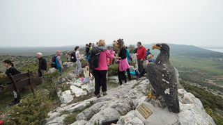 Drugi Planinarski pohod “Hajdemo do Vrane” 2. travnja 2016. Foto: Vinko Pešić