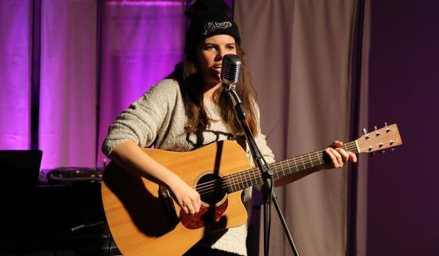 Dunja Ercegović aka Lovely Quinces nastupila je u sklopu konferencije ZadarDigIT u ugodnoj atmosferi kluba Arsenal.  Photo: Filip Brala/PIXSELL