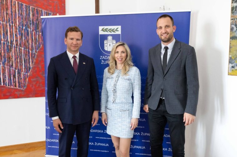 Veleposlanica SAD-a u Hrvatskoj, Nj. E. Nicole McGraw u Zadru otvorila pitanja o gospodarskom razvoju i turizmu