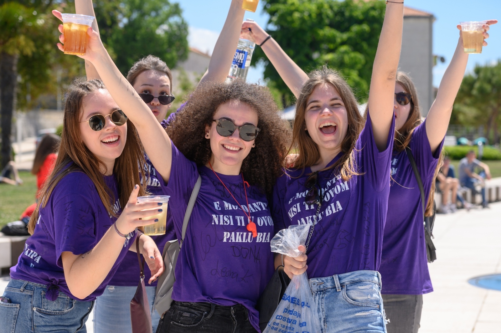 Zadarski maturanti obilježili kraj škole na rivi