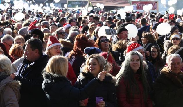 Podnevni ispraćaj Stare godine u Fužinama