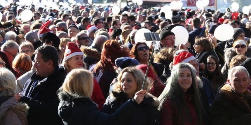 Podnevni ispraćaj Stare godine u Fužinama