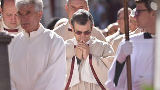 Šibenik: Velikim misnim slavljem i procesijom proslavljen blagdan Sv. Mihovila, Photo: Hrvoje Jelavić/PIXSELL