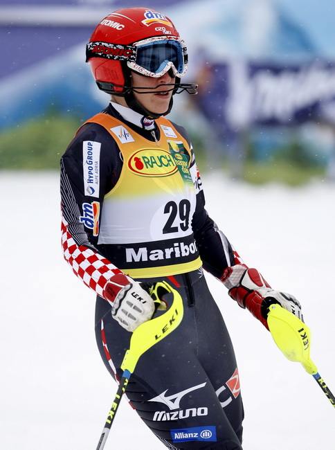 Maribor, Slovenija, 170110.
Audi FIS Ski World Cup.
46. Zlatna lisica. Slaolm.
Na fotografiji: Nika Fleiss.
Foto: Ronald Gorsic / CROPIX