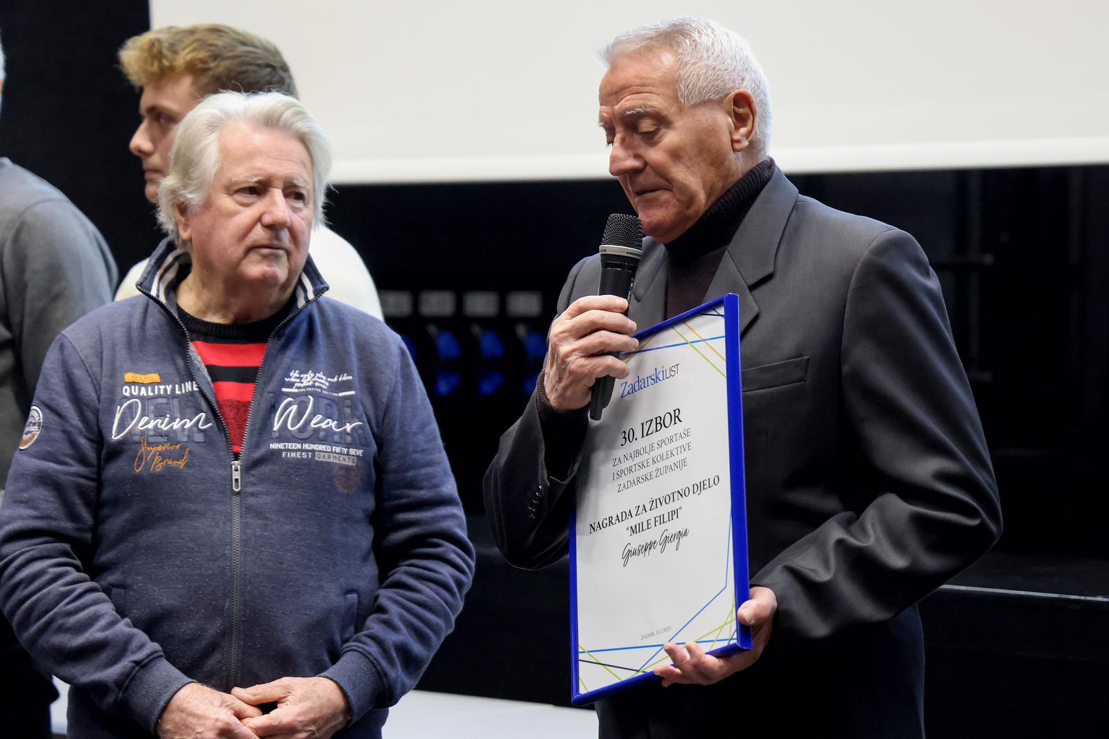 dodjela nagrada za najbolje sportaše i sportske kolektive Zadarske županije dodjela nagrada za najbolje sportaše i sportske kolektive Zadarske županije
