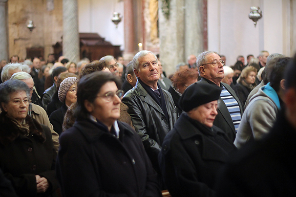 Božićno misno slavlje u katedrali sv. Stošije (foto:Saša Čuka)