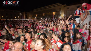 Veličanstven doček četvorice zadarskih Vatrenih