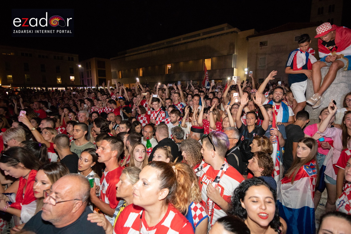 Veličanstven doček četvorice zadarskih Vatrenih