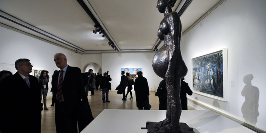 Zagreb, 230313.
Otvorenje izlozbe ‘Remek-djela iz Muzeja Picasso, Pariz’ u Klovicevim dvorima. Izlozba ce biti otvorena do 7. srpnja, a posjetitelji ce moci vidjeti 56 slika i skulptura najslavnijeg majstora 20. stoljeca., osnivaca kubizma, slikara, kip Zagreb, 230313.
Otvorenje izlozbe ‘Remek-djela iz Muzeja Picasso, Pariz’ u Klovicevim dvorima. Izlozba ce biti otvorena do 7. srpnja, a posjetitelji ce moci vidjeti 56 slika i skulptura najslavnijeg majstora 20. stoljeca., osnivaca kubizma, slikara, kip