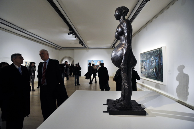 Zagreb, 230313.
Otvorenje izlozbe ‘Remek-djela iz Muzeja Picasso, Pariz’ u Klovicevim dvorima. Izlozba ce biti otvorena do 7. srpnja, a posjetitelji ce moci vidjeti 56 slika i skulptura najslavnijeg majstora 20. stoljeca., osnivaca kubizma, slikara, kip Zagreb, 230313.
Otvorenje izlozbe ‘Remek-djela iz Muzeja Picasso, Pariz’ u Klovicevim dvorima. Izlozba ce biti otvorena do 7. srpnja, a posjetitelji ce moci vidjeti 56 slika i skulptura najslavnijeg majstora 20. stoljeca., osnivaca kubizma, slikara, kip