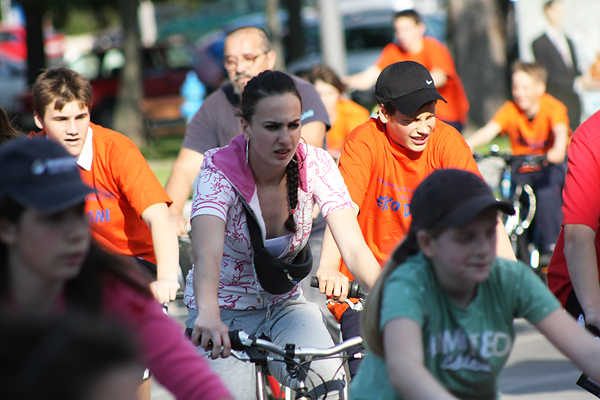 Biciklijada “Jedan auto manje” (Foto:Saša Čuka)