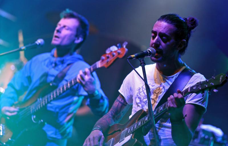 Zagreb – INmusic festival na zagrebackom jezeru Jarun unatoc losem vremenu okupio velik broj posjetitelja. Nastup benda A Toys Orchestra. Photo: Jurica Galoic/PIXSELL Zagreb – INmusic festival na zagrebackom jezeru Jarun unatoc losem vremenu okupio velik broj posjetitelja. Nastup benda A Toys Orchestra. Photo: Jurica Galoic/PIXSELL