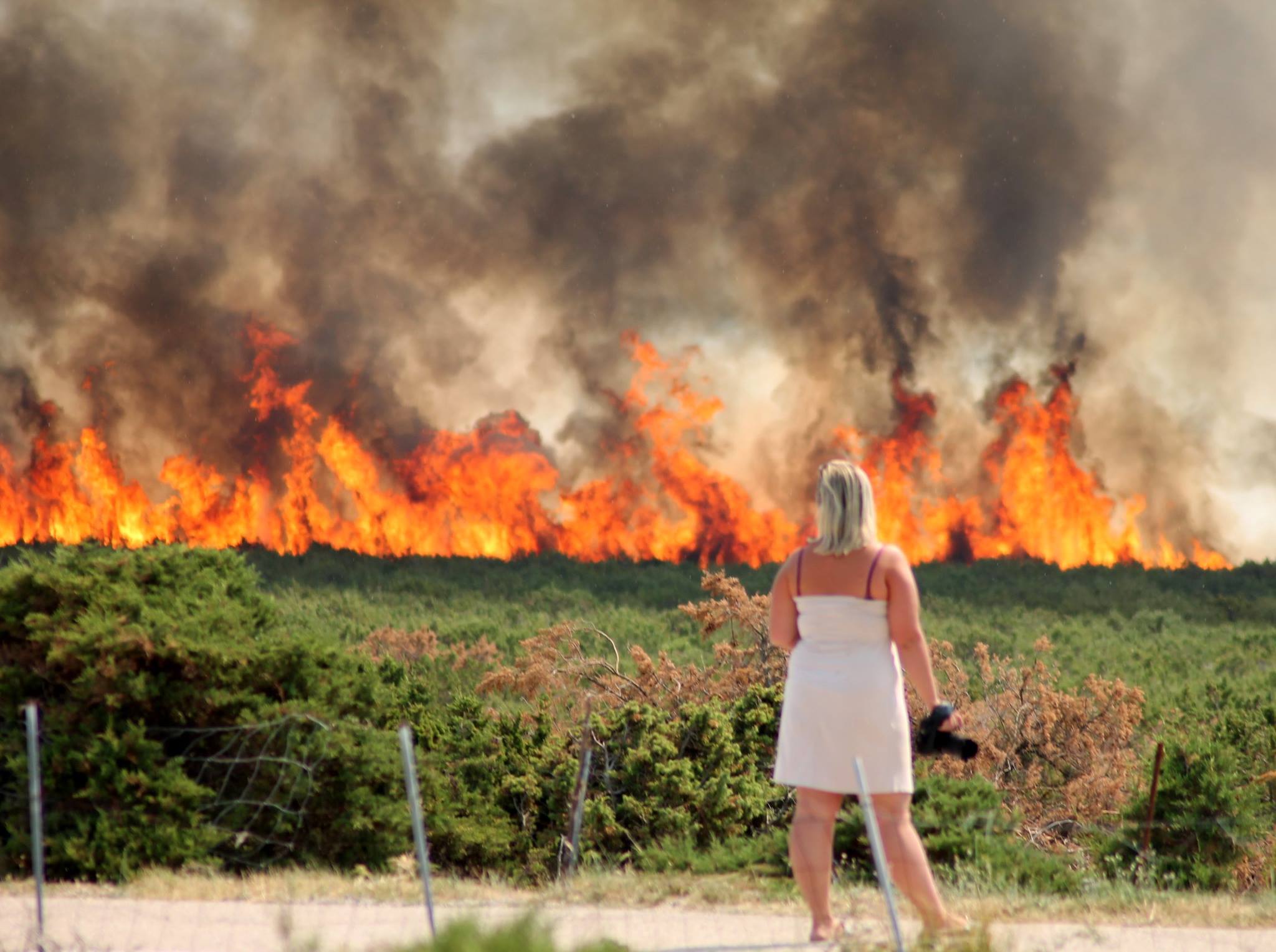 Lokaliziran požar kod Košljuna na otoku Pagu Lokaliziran požar kod Košljuna na otoku Pagu