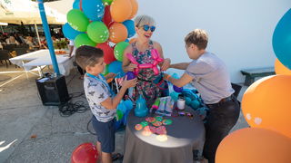 Meta feštica od balona i Ballon Jump