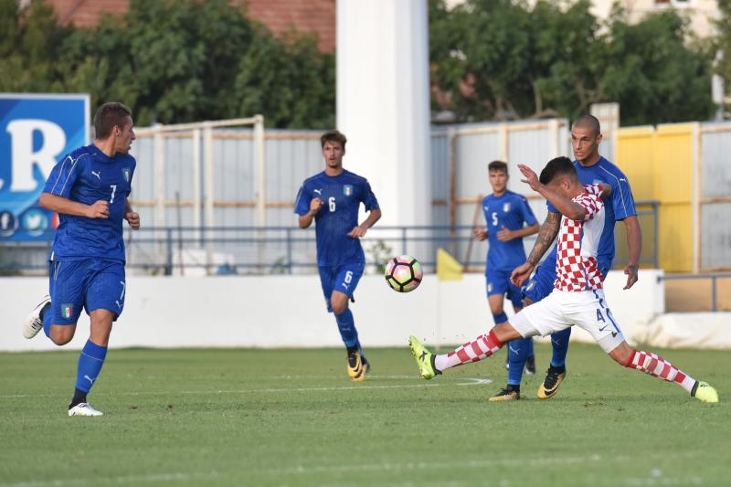 Stadion Stanovi: Prijateljska utakmica između U19 reprezentacija Hrvatske i Italije Stadion Stanovi: Prijateljska utakmica između U19 reprezentacija Hrvatske i Italije