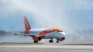 Easy Jet zrakoplov, Zračna luka Zadar