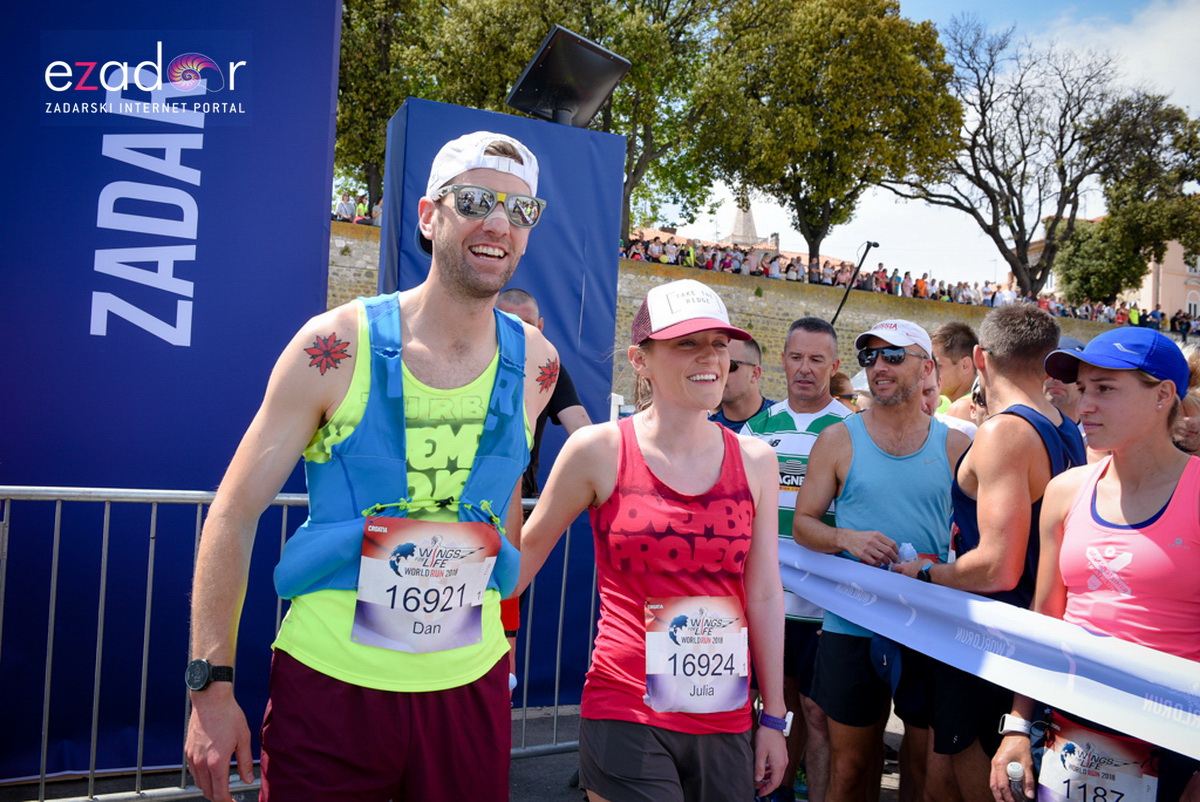 Start utrke Wings for Life World Run Zadar 2018.
