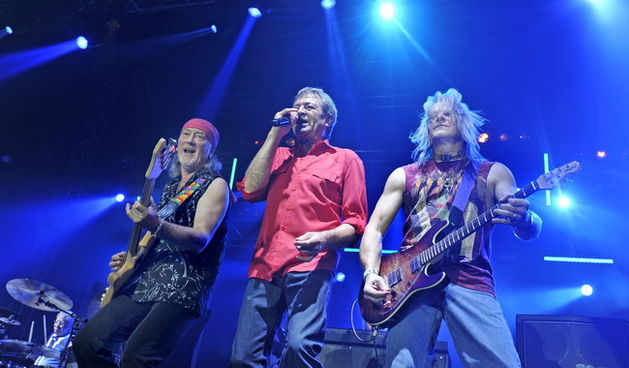 Zagreb, 050510.
Koncert grupe Deep Purple u Domu sportova.
Foto: Marko Miscevic / CROPIX