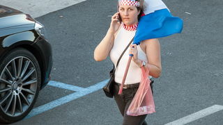 Zadar priredio čudesan doček svojim Vatrenim herojima (1)