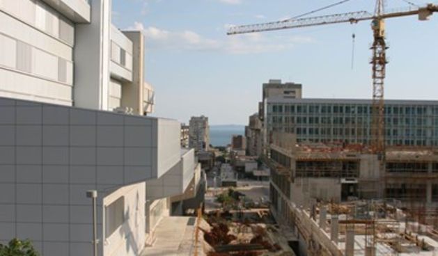 Split – Sveučilišni kampus u izgradnji (foto: Tportal)