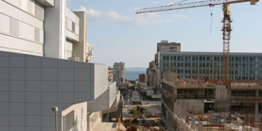 Split – Sveučilišni kampus u izgradnji (foto: Tportal) Split – Sveučilišni kampus u izgradnji (foto: Tportal)