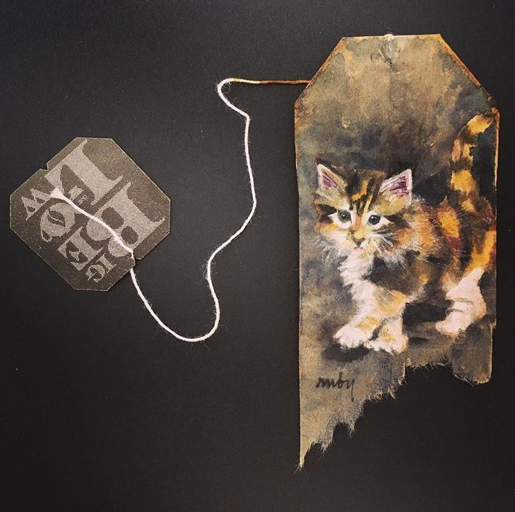 Iskorištene vrećice od čaja pretvara u prava umjetnička djela