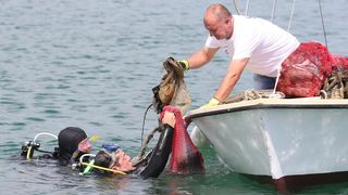 Šest veleposlanika čistilo morsko dno kod Murtera