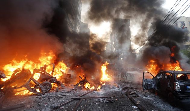 Eksplozija autobomba, foto:hoy.com