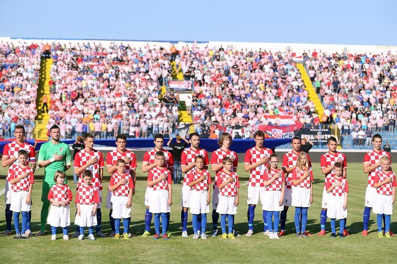 07.06.2015., Varazdin – Prijateljska nogometna utakmica izmedju Hrvatske i Gibraltara. Photo: Goran Stanzl/PIXSELL
