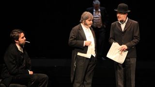 Gospoda Glembajevi u HNK Zadar, foto: Iva Perinčić Gospoda Glembajevi u HNK Zadar, foto: Iva Perinčić