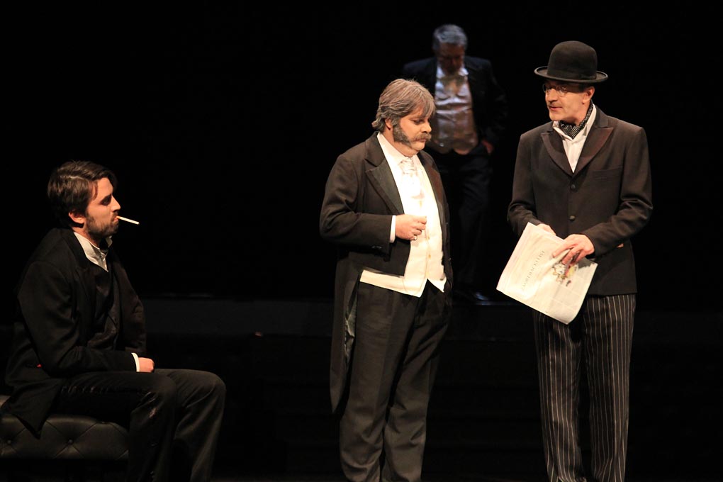 Gospoda Glembajevi u HNK Zadar, foto: Iva Perinčić Gospoda Glembajevi u HNK Zadar, foto: Iva Perinčić