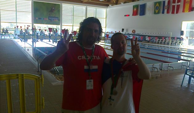 Prvo eropsko odličje za Hrvatsku u plivanju za osobe s Down sindromom!