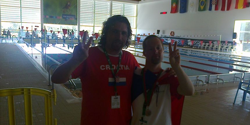 Prvo eropsko odličje za Hrvatsku u plivanju za osobe s Down sindromom! Prvo eropsko odličje za Hrvatsku u plivanju za osobe s Down sindromom!