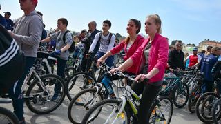 Biciklijada “Od Branimira do Branimira”, foto: Iva Perinčić. Biciklijada “Od Branimira do Branimira”, foto: Iva Perinčić.