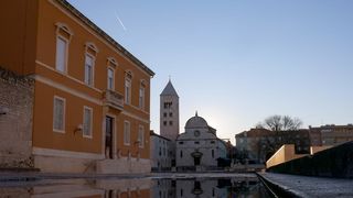 Izlazak sunca nad Benediktinskim samostanom sv. Marije