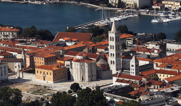Zadar iz zraka (Foto:Boris Kačan)
