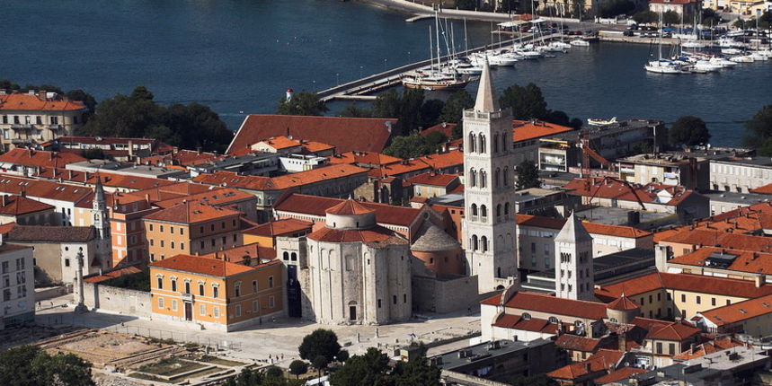 Zadar iz zraka (Foto:Boris Kačan)