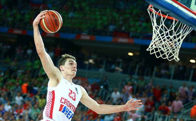 05.09.2015., Arena Zagreb, Zagreb – EuroBasket 2015., skupina C, 01. kolo, Hrvatska – Slovenija. Foto: PIXSELL 05.09.2015., Arena Zagreb, Zagreb – EuroBasket 2015., skupina C, 01. kolo, Hrvatska – Slovenija. Foto: PIXSELL