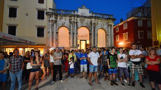 Performeri Saraswati na KalelargArt-u ; foto Iva Perinčić Performeri Saraswati na KalelargArt-u ; foto Iva Perinčić