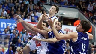 Zagreb – 7. kolo A-1 lige za prvaka, KK Cibona – KK Zadar 82-66. Photo: Goran Stanzl/PIXSELL Zagreb – 7. kolo A-1 lige za prvaka, KK Cibona – KK Zadar 82-66. Photo: Goran Stanzl/PIXSELL