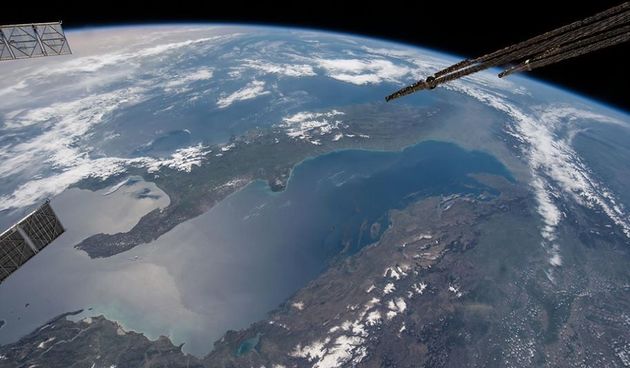 Hrvatska iz svemira, foto: NASA