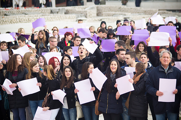 Milenijska fotografija Šime Strikomana na Forumu (foto:Saša Čuka)