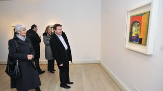 Zagreb, 230313.
Otvorenje izlozbe ‘Remek-djela iz Muzeja Picasso, Pariz’ u Klovicevim dvorima. Izlozba ce biti otvorena do 7. srpnja, a posjetitelji ce moci vidjeti 56 slika i skulptura najslavnijeg majstora 20. stoljeca., osnivaca kubizma, slikara, kip Zagreb, 230313.
Otvorenje izlozbe ‘Remek-djela iz Muzeja Picasso, Pariz’ u Klovicevim dvorima. Izlozba ce biti otvorena do 7. srpnja, a posjetitelji ce moci vidjeti 56 slika i skulptura najslavnijeg majstora 20. stoljeca., osnivaca kubizma, slikara, kip